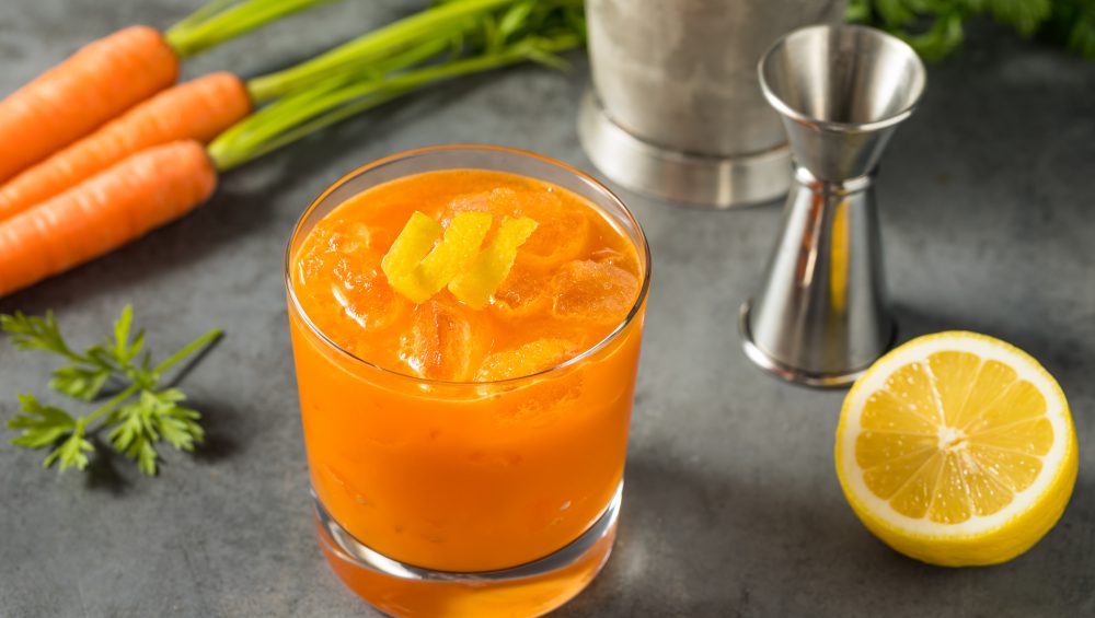 Cocktail à la carotte et au gingembre