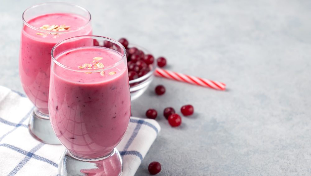 Cranberry Juice Smoothie