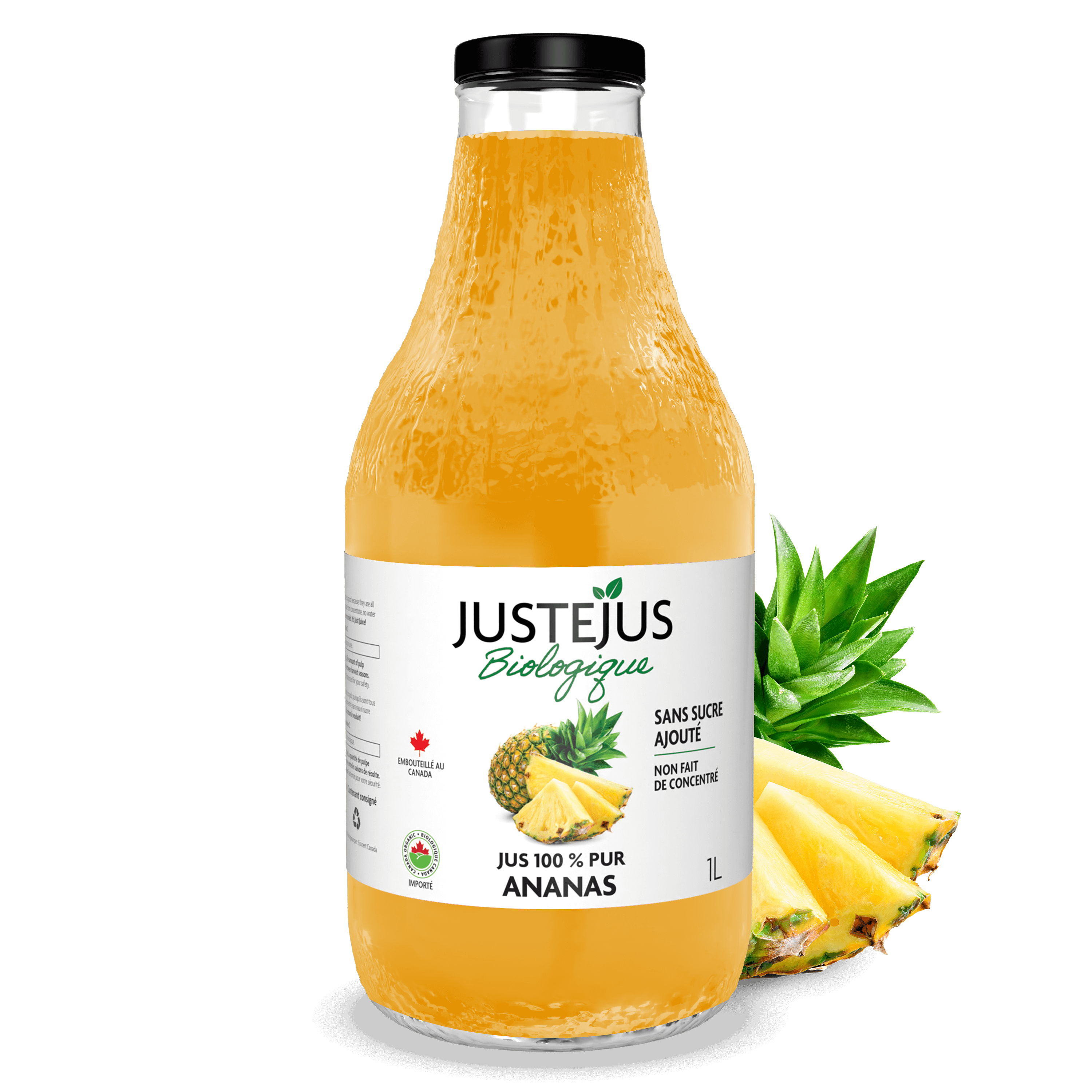 Jus d’ananas biologique Juste Jus